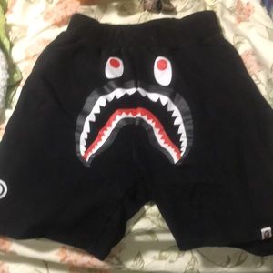 Bape black shorts Xl
